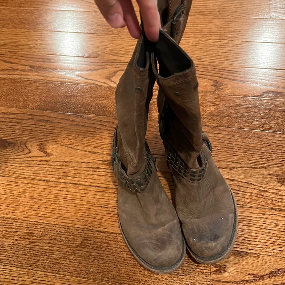 Leather Boots